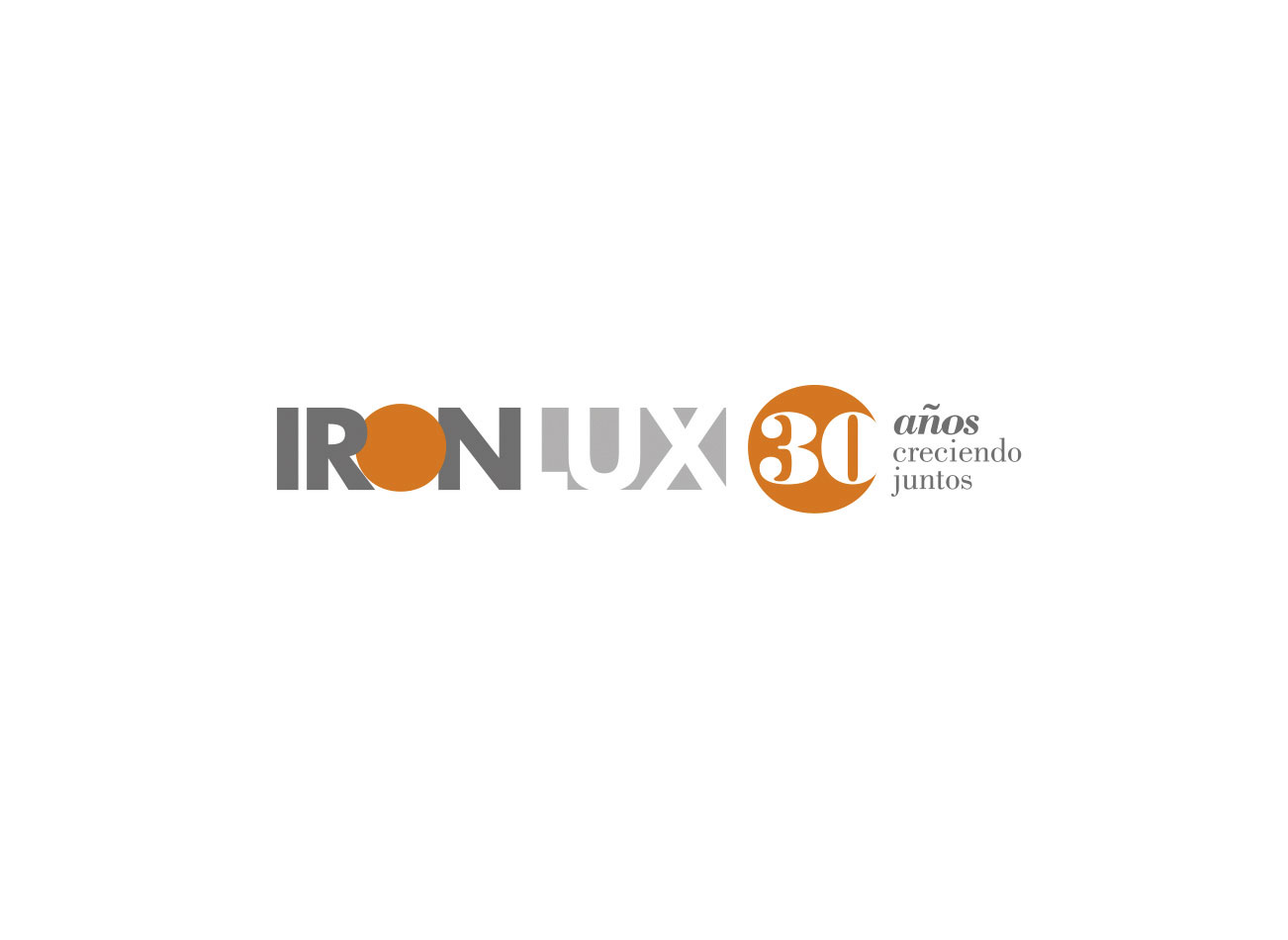 Logo 30 aniversario ironlux