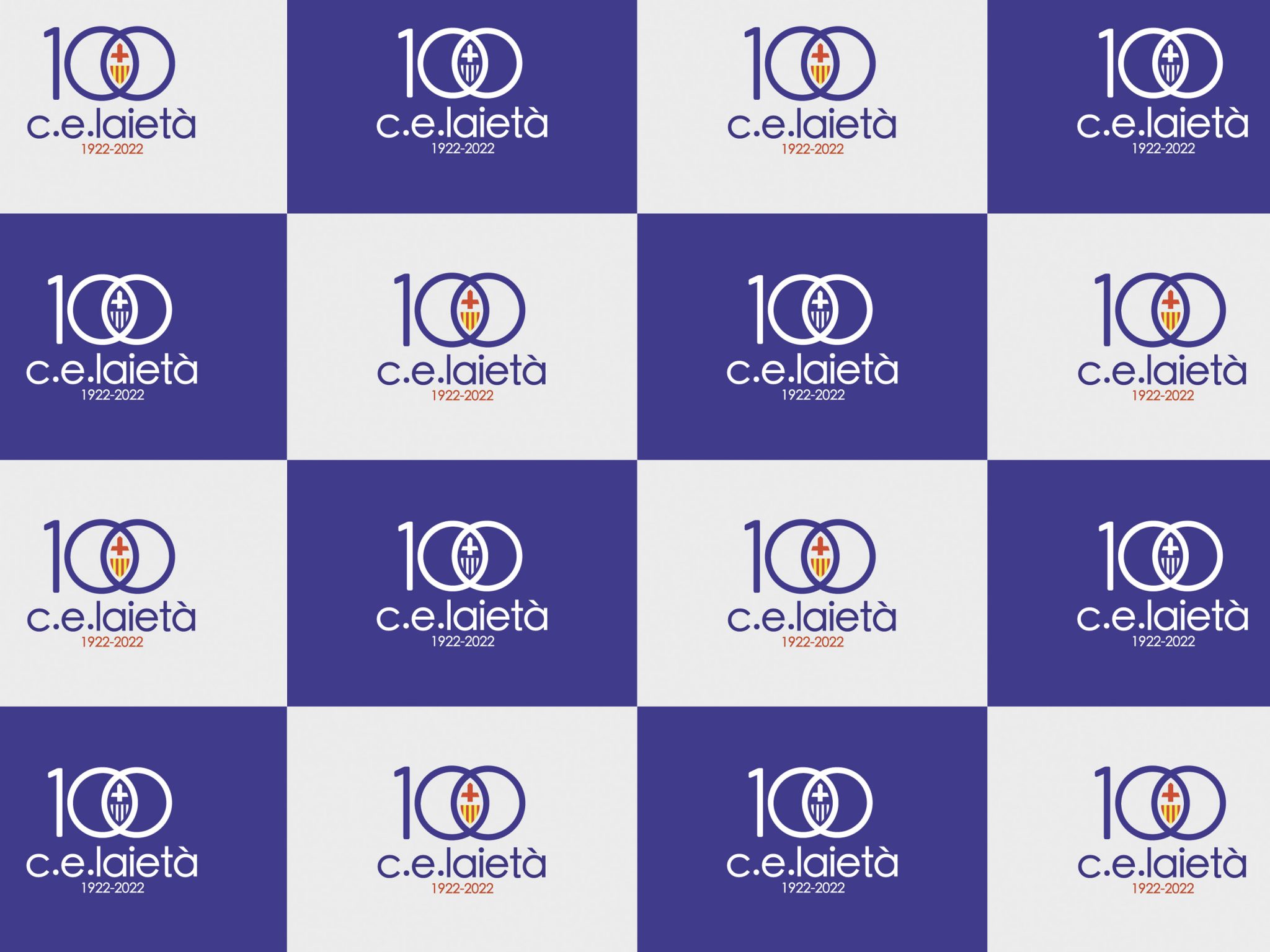 Logotip Centenari CE Laietà